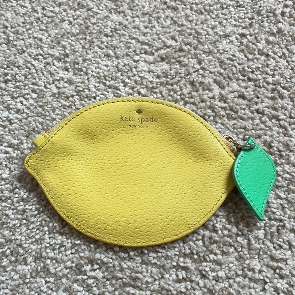 kate spade Accessories - Kate Spade Lemon Coin Purse